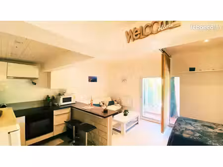 studio 30m² + jardin vue canigou – vernet-les-bains – 59 000