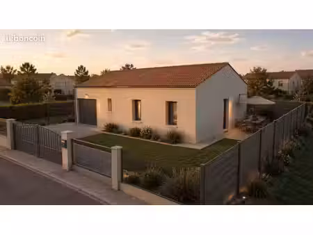 projet de construction d'une maison 80.07 m² avec terrain à les ancizes-comps (63)