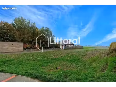 terrain 1419 m² bray dunes