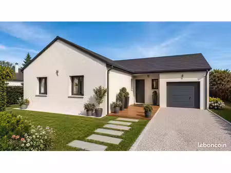 projet de construction d'une maison 96 m² avec terrain à lezoux (63)