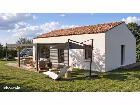 projet de construction d'une maison 94.35 m² avec terrain à combronde (63)