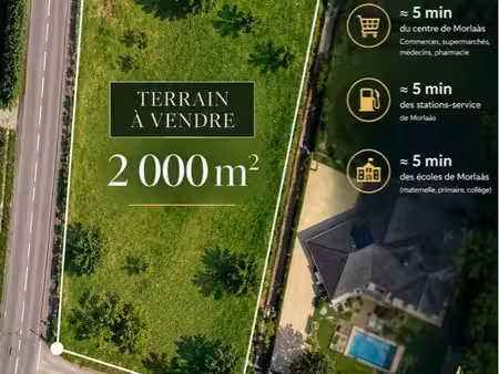 terrain plat - environnement calme