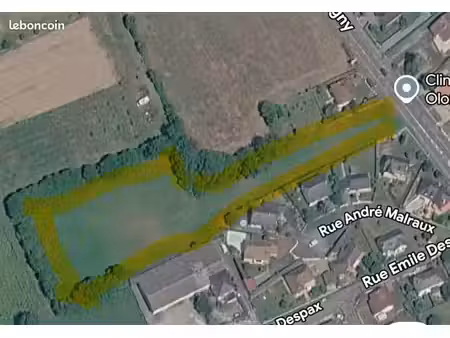 terrain de 9 801 m² dont partie en zone ub – oloron-sainte-marie