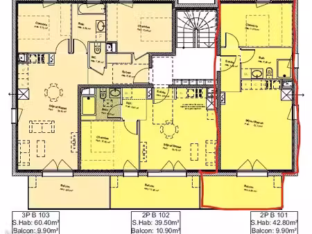 particulier  loue dans une petite copropriété à ostwald  appartement neuf (fin 2021)  2 pi