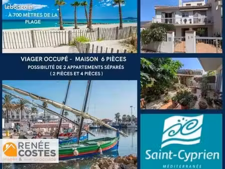 maison en viager 6 pièces 183 m²
