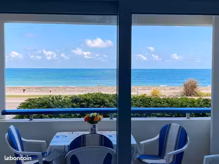 appartement en front de mer