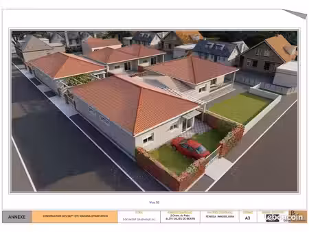 maison 3 pièces 58 m²