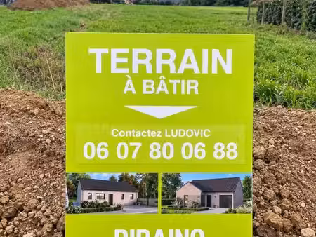 terrain 400 m² haillicourt