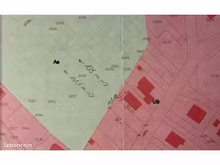 terrain constructible 3 83ares sur 14 9ares balbronn