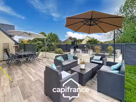 à vendre- loperhet (29470) - maison contemporaine f5 - 140 m² habitables - terrain 1023 m²