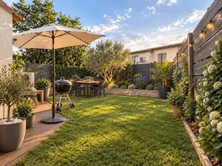 maison veranda jardinet garage + parking