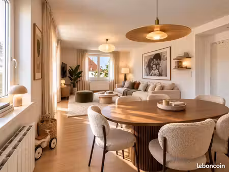 appartement 3 pièces 64 m²