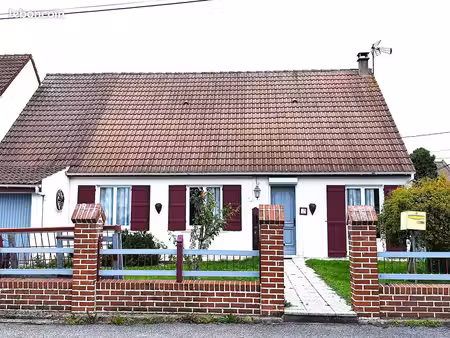 maison de caractère 125m² - 3 ch - terrain 473m² - lillers