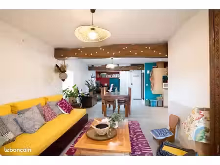 location appartement + jardin