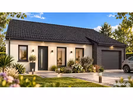 maison 100 m² haillicourt