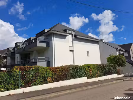 appartement 3 pièces  64 m2  garage