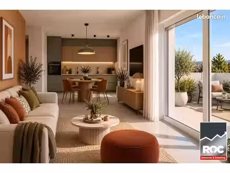 appartement 2 pièces 39 m²