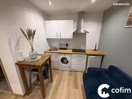 studio 1 pièce 19 m²