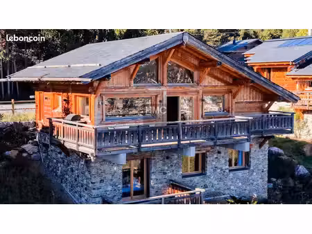 chalet d’exception – vue panoramique et pistes à pied