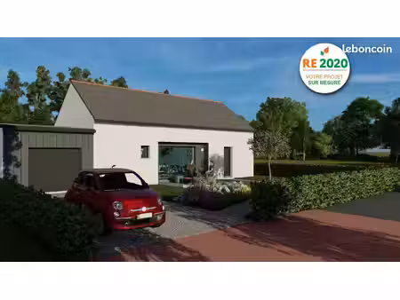 maison 85 m² avec terrain à pluvigner (56)
