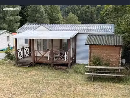 mobil-home 35 m² – pied-à-terre d’exception au cœur des pyrénées (aragnouet / saint-lary)