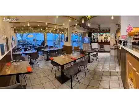 fonds de commerce restaurant  canet-en-roussillon  70 m² au bord de mer