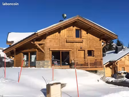 chalet contemporain de 134m² (surface utile de 170m²) au praz-de-lys  skis aux pieds  4 ch