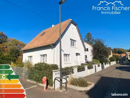 1ère annonce à strasbourg meinau : maison 6 pièces sur terrain 5 85 ares entièrement rénov