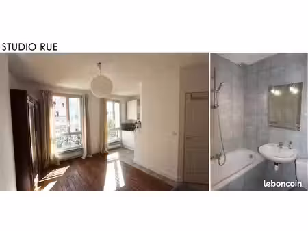 appartement 34m² atypique divisé en deux studios indépendants