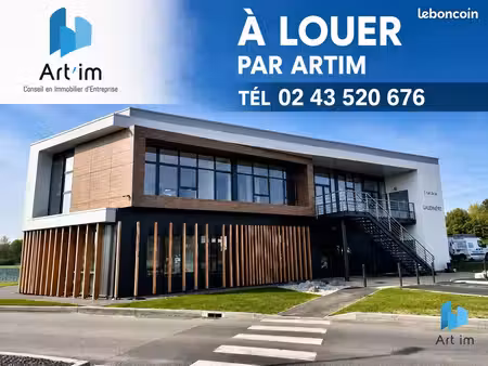 bureaux 180 m² la chapelle-saint-aubin