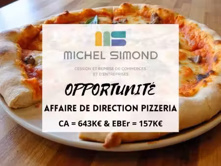 fonds de commerce pizzeria 120 m²