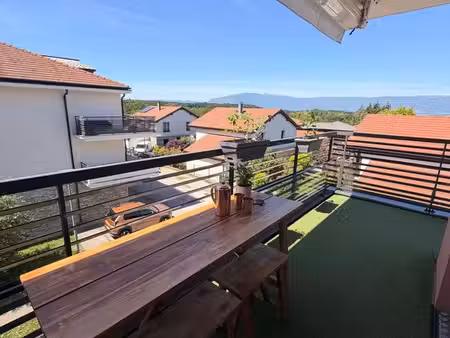 appartement 3 pièces de 60 m² avec terrasse d’angle de 15 m² – saint-julien-en-genevois (c