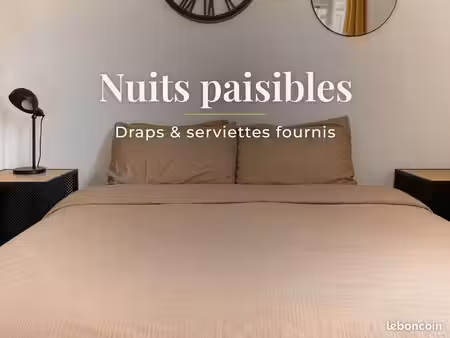 studio meublé tout équipé · bail mobilité accepté · valenciennes