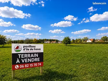terrain à bâtir de 615 m² à boismont (80)