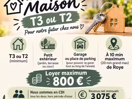 recherche maison à louer