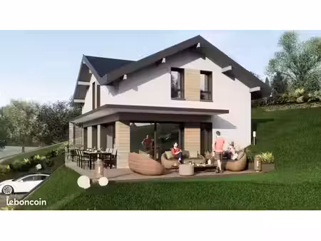 projet de construction d'une maison 110 m² avec terrain à marignier (74)
