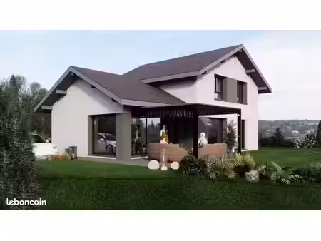 projet de construction d'une maison 142 m² avec terrain à naves-parmelan (74)