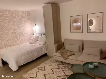studio  au pied du tram  rénové  meublé  annemasse centre