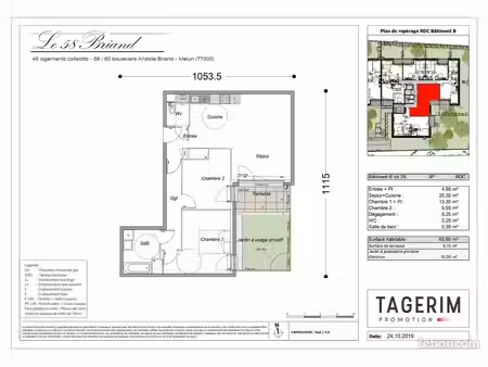 appartement t3 avec jardin