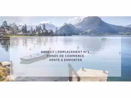 fonds de commerce 30 m² annecy