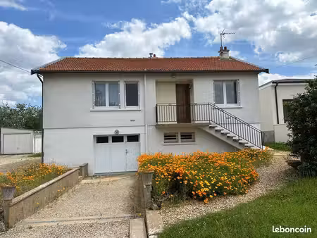 maison à louer – 78 m² habitables – 3 chambres – garage et terrain de 600 m²