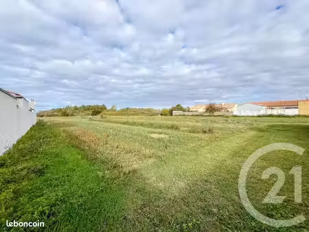 terrain 814 m² olonne sur mer
