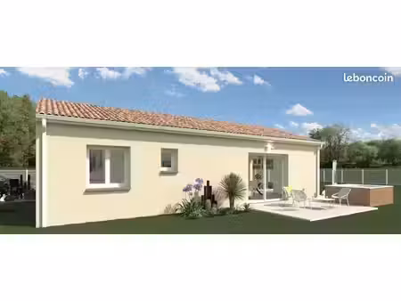 maison 3 pièces 80 m²
