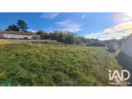 terrain 779 m² ligugé