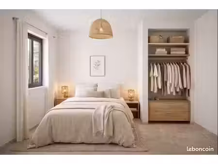 maison 50 m² orange