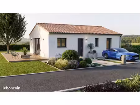 projet maison neuve re2020 (75m² - 3 chambres) + terrain 461 m² à savigny-lévescault (proc