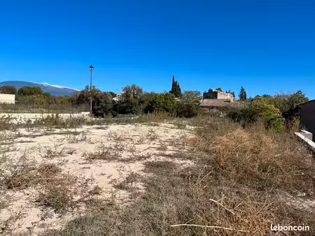 terrain à bâtir avec vue mont ventoux