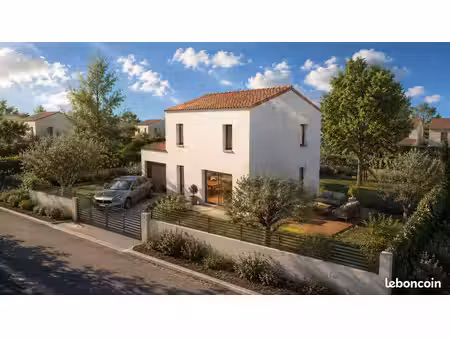 projet de construction d'une maison 90 m² avec terrain à biard (86)