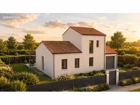projet de construction d'une maison 110 m² avec terrain à chabournay (86)