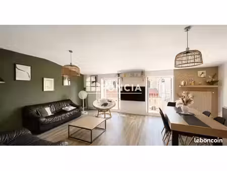 appartement t4 vendu loué – centre historique de trévoux – vue saône & église saint-sympho